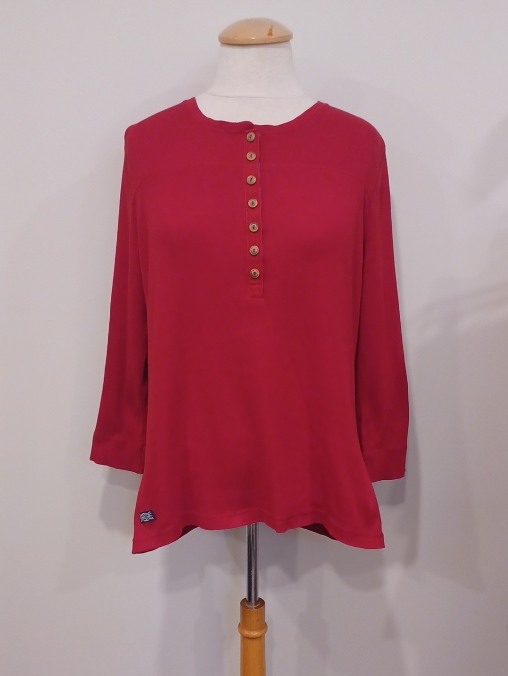 LRL Lauren Jeans Co. Cotton Henley- Sz. XL